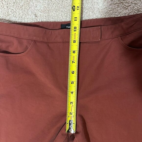 Theory Pants Women’s Size 10 Brown Cropped Wide Leg Culottes - Picture 5 of 11